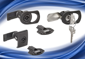 Quick assembly IP65 ¼ turn locking latches from Elesa